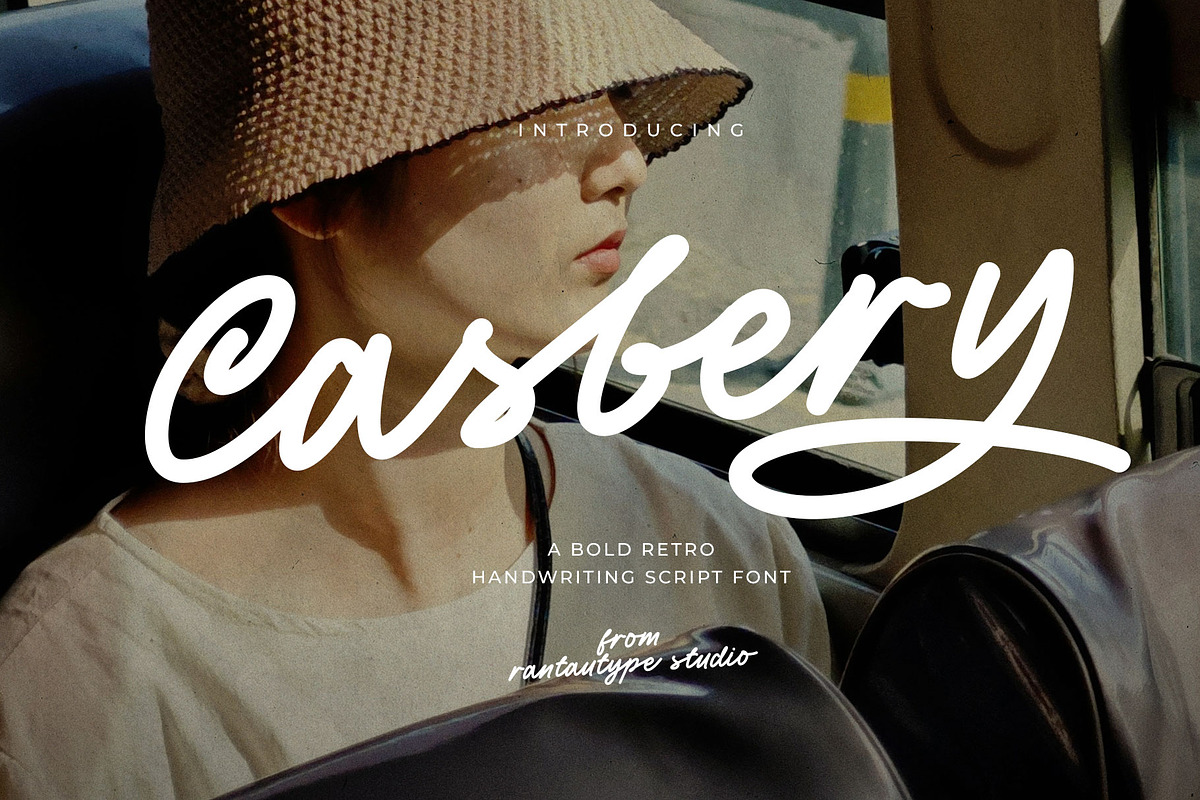 Casbery Script Font, a Handwritten Font by RantautypeStudio (Photo 1 of 15)