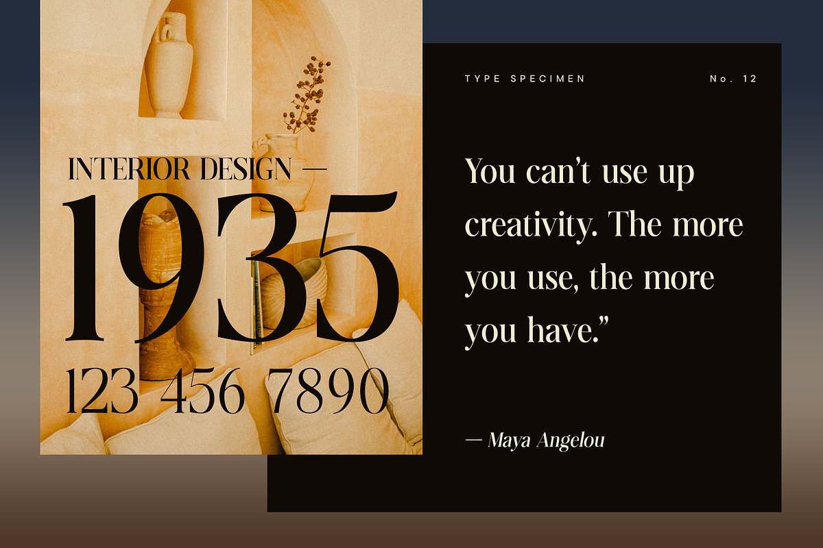 Evarnique, a Serif Font by Typehill (Photo 7 of 14)