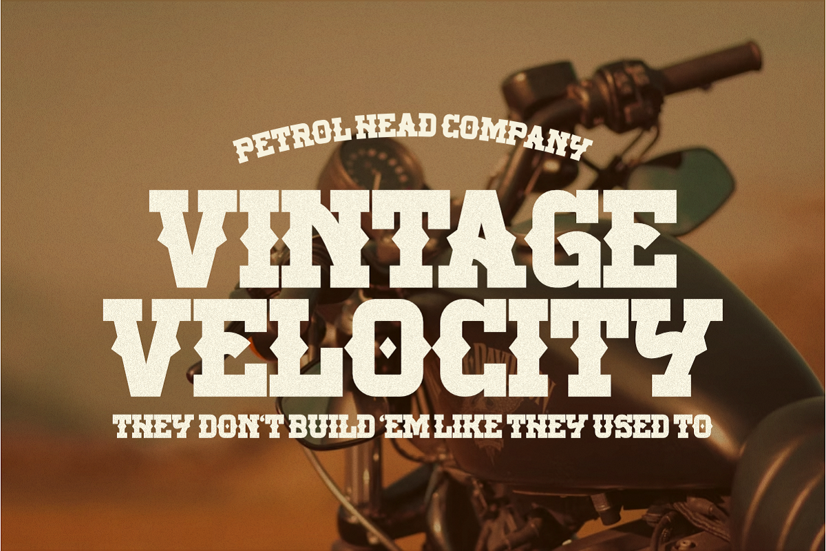 Believe Western - Vintage Slab Serif, a Slab Serif Font by Pian45 Studio (Photo 4 of 8)