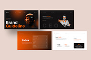 Modern Brand Guideline Template, a Presentation Template by graphypix (Thumbnail 5 of 9)