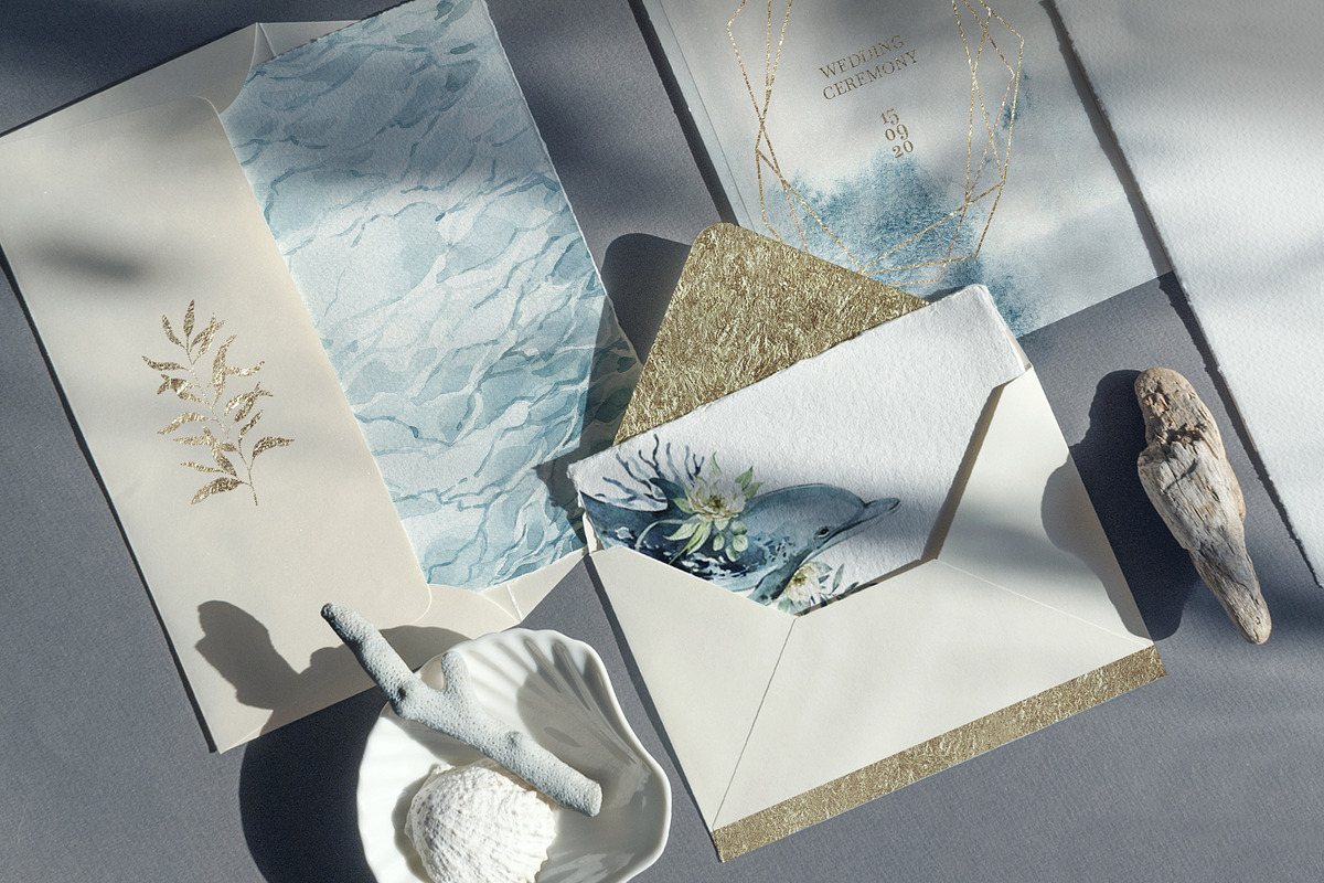 OCEANIA Watercolor set, an Animal Illustration by Anastezia Luneva (Photo 12 of 12)