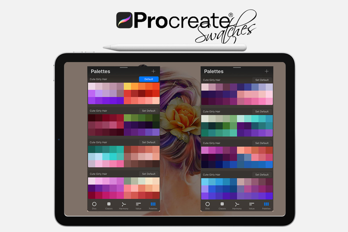 Portrait Assets for Procreate, a Brush Add-On by FaeryDesign (Photo 9 of 28)