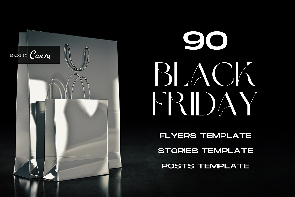 Black Friday Canva Templates, a Social Media Template by Iryna Danyliuk (Photo 7 of 7)