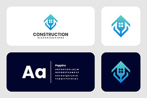 Gradient Modern Construction Logo, a Branding & Logo Template by Artnivora.Std
