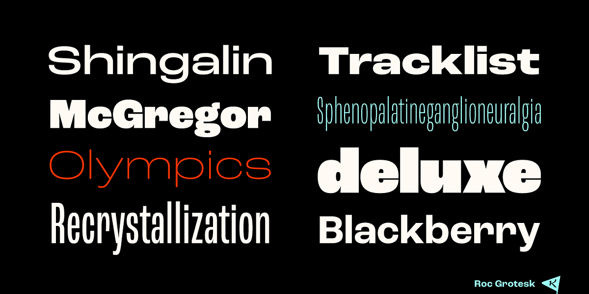 Roc Grotesk, a Sans Serif Font by Kostic Type Foundry (Photo 12 of 16)