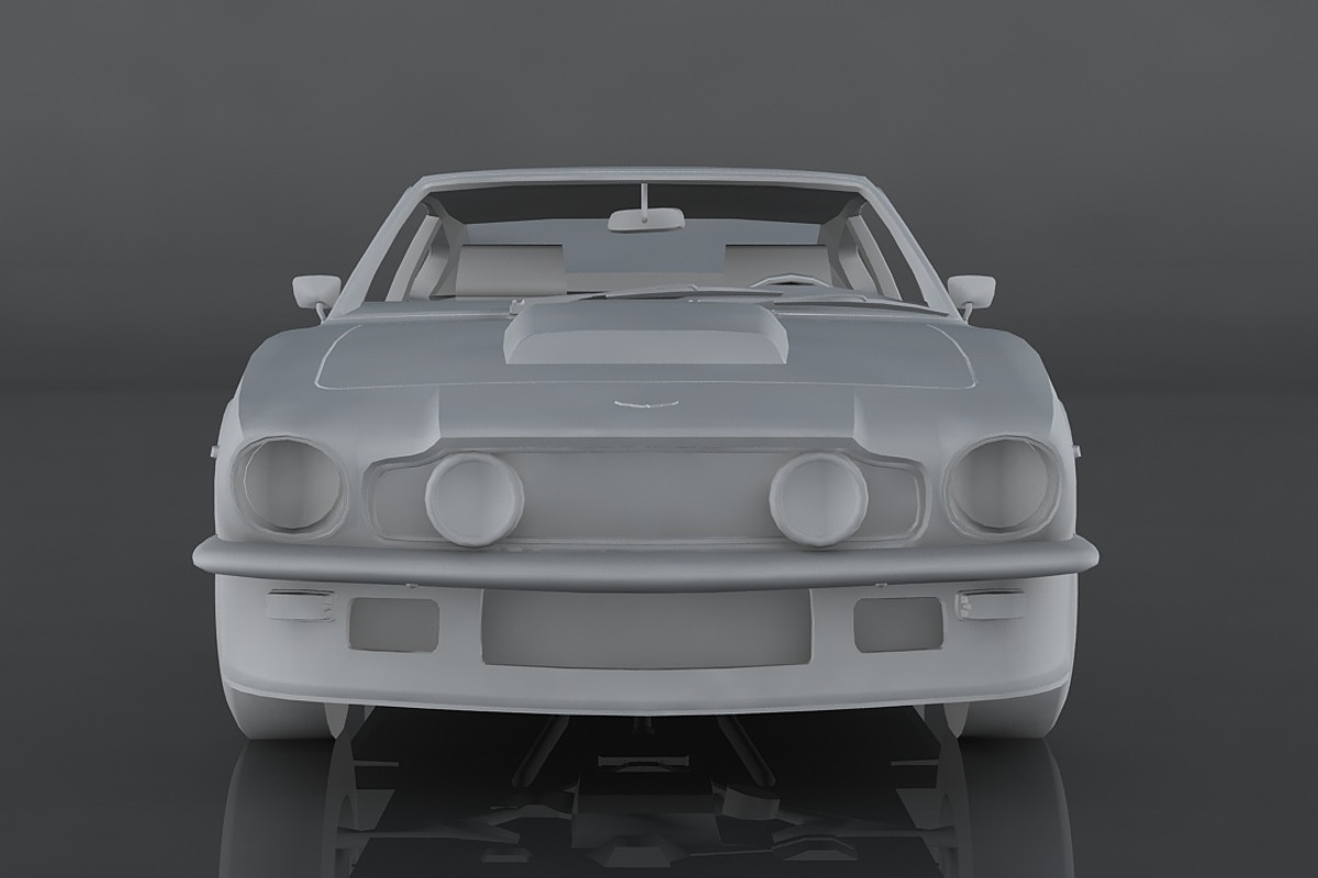 Aston Martin Vantage 1977, a Cars & Vehicle 3D Model by valtriiu (Photo 11 of 12)