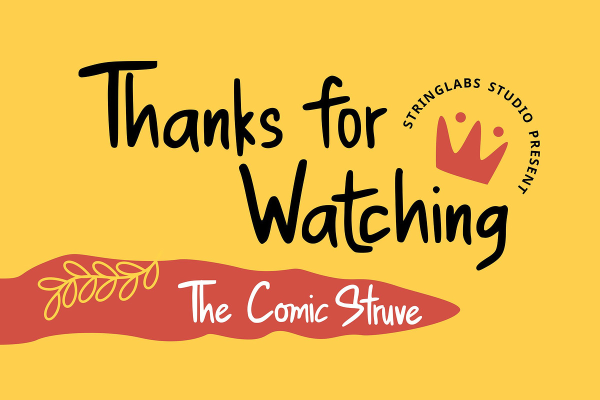 The Comic Struve - Playful Kids Font, a Handwritten Font by StringLabs (Photo 4 of 4)