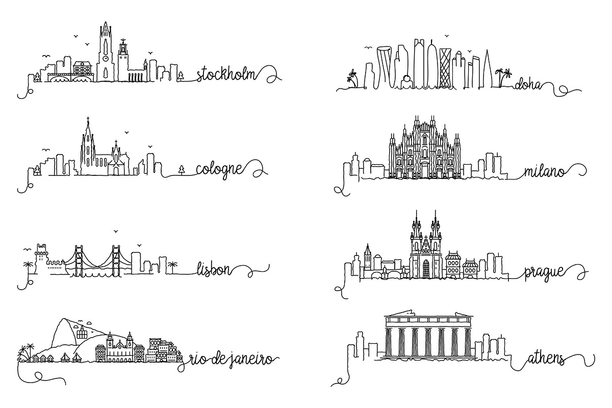 140 - Signature Skylines, an Outline Icon by Kursat Unsal (Photo 5 of 20)