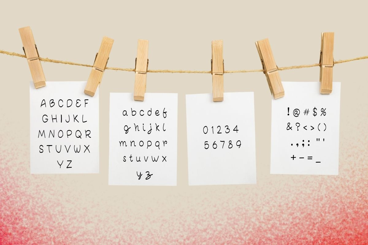 Enjoy Life Handwriting Font, a Handwritten Font by Ruddean2109 (Photo 2 of 5)