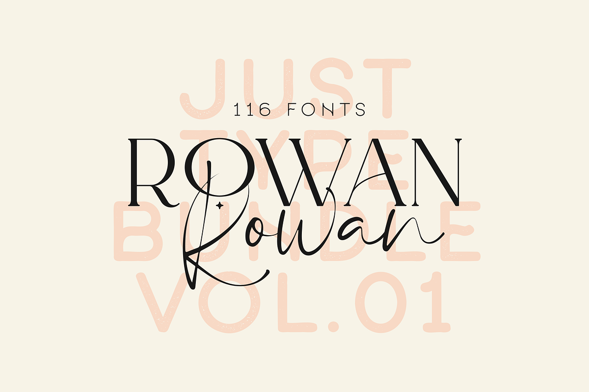 Just Type Bundle Vol.01 - 300 fonts, a Serif Font by VP Fonts (Photo 6 of 19)