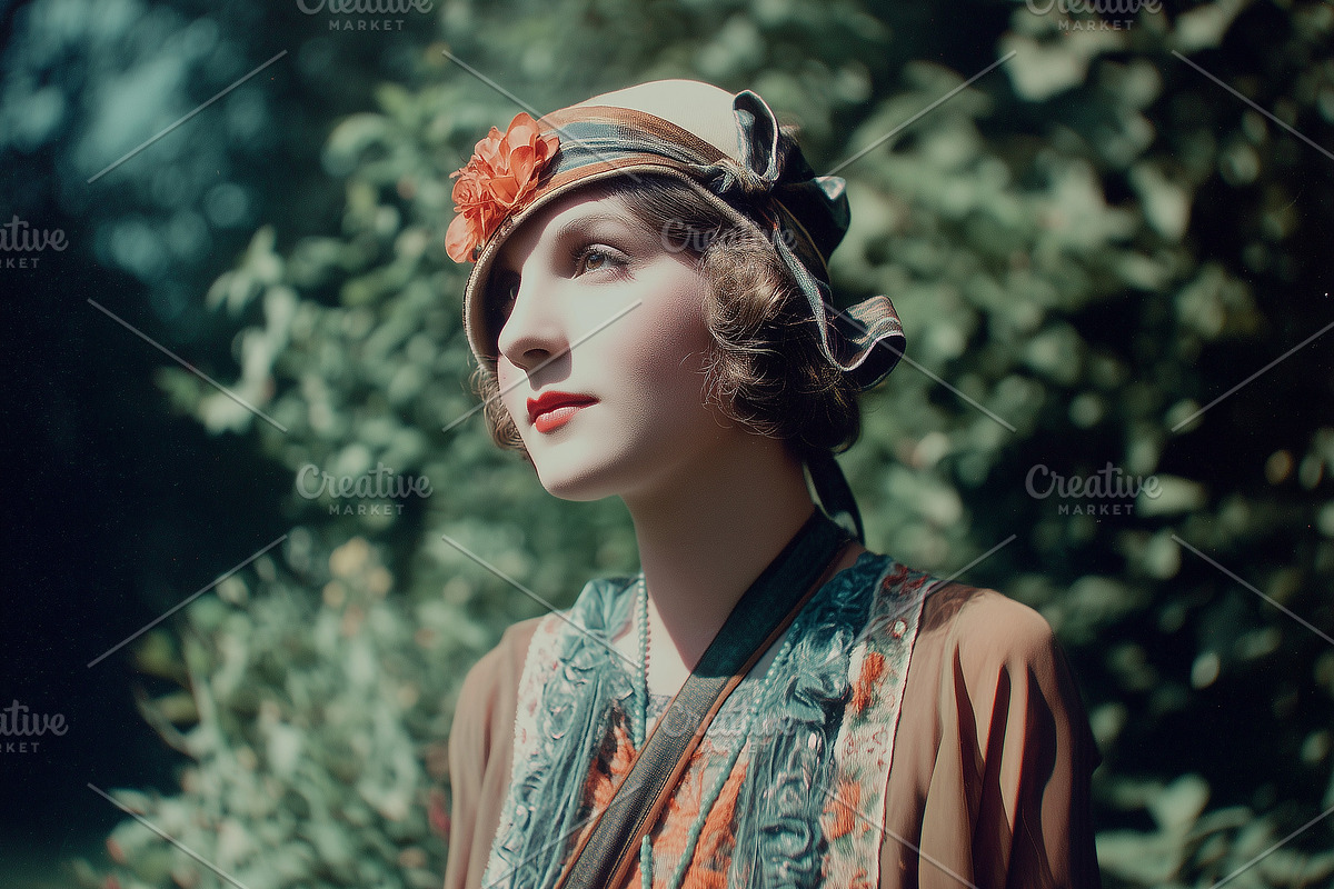 Vintage Fashion 1920s Woman Hat, a Beauty & Fashion Photo by k.tay (Photo 2 of 2)