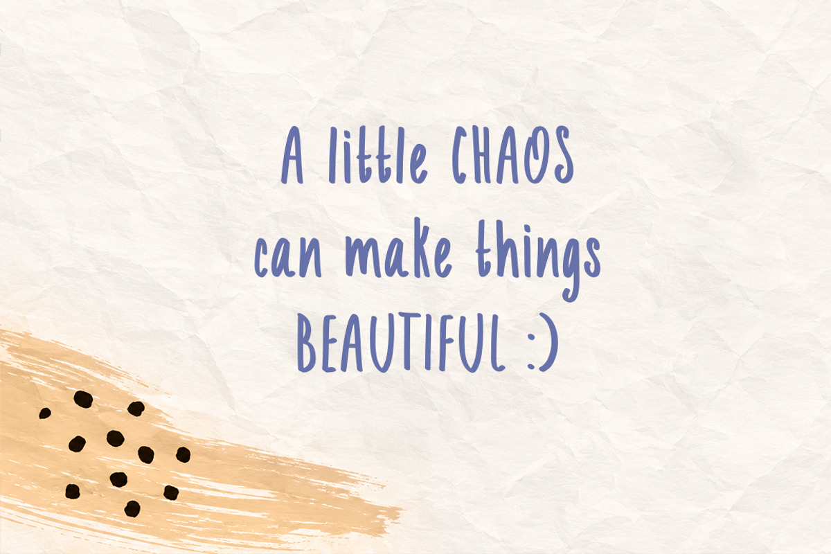 Creative rebellion Quick font, a Handwritten Font by MixedArt (Photo 6 of 6)
