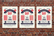 Vintage President’s Day Flyer Set, a Flyer Template by Aiyari Graphic (Thumbnail 3 of 3)