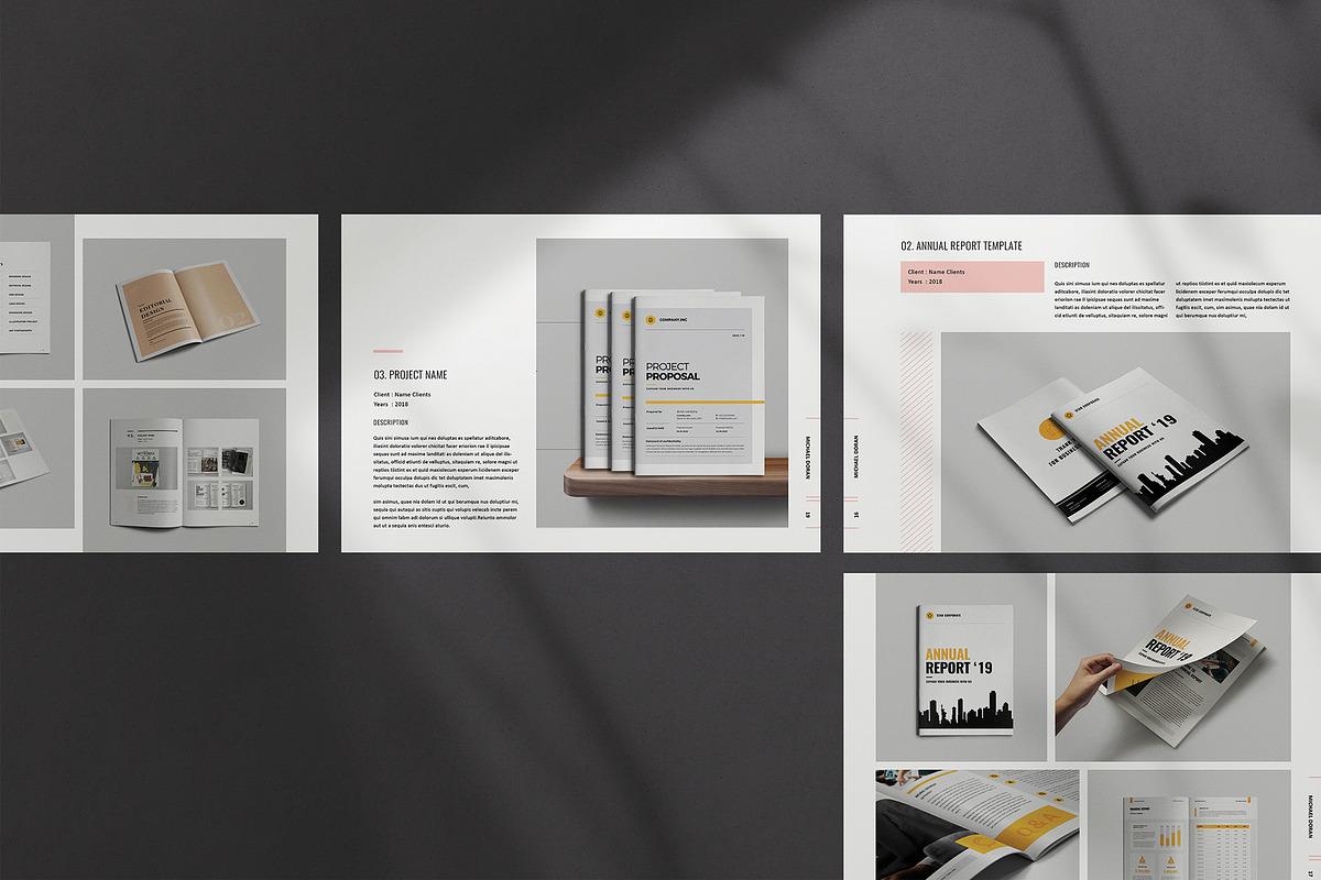 Graphic Design Portfolio, a Brochure Template by Occy Design (Photo 7 of 13)