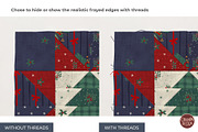 Christmas Tree Quilt Block Mockup, a Household Mockup by Ciranda Design (Thumbnail 8 of 10)