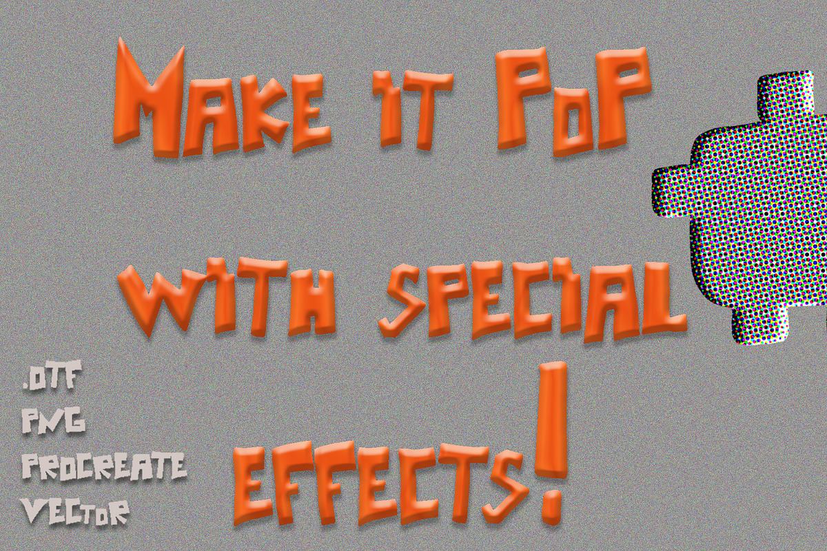 Square robot font, a Font by Sofs designs (Photo 3 of 4)