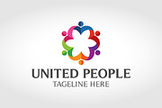 United People Logo, a Branding & Logo Template by wakgraphic (Thumbnail 1 of 3)