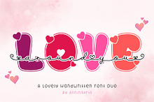 Love Around You Font Duo