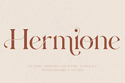 Hermione Classic-Modern Typeface, a Serif Font by NendesKombet Studio (Thumbnail 1 of 11)