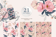 Eustoma Floral Pattern and Graphic, a Pattern Graphic by Madebyia (Thumbnail 4 of 15)