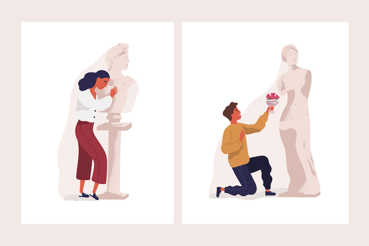 Blindness in love concept, a Person Illustration by Good Studio (Photo 1 of 3)