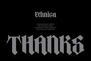 Ethnica - Blackletter Font, a Blackletter Font by limitype (Thumbnail 10 of 10)