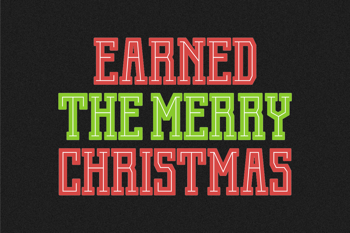 Merry Varsity - Retro Display, a Slab Serif Font by Pian45 Studio (Photo 2 of 8)