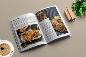 Recipe Cookbook Layout Template