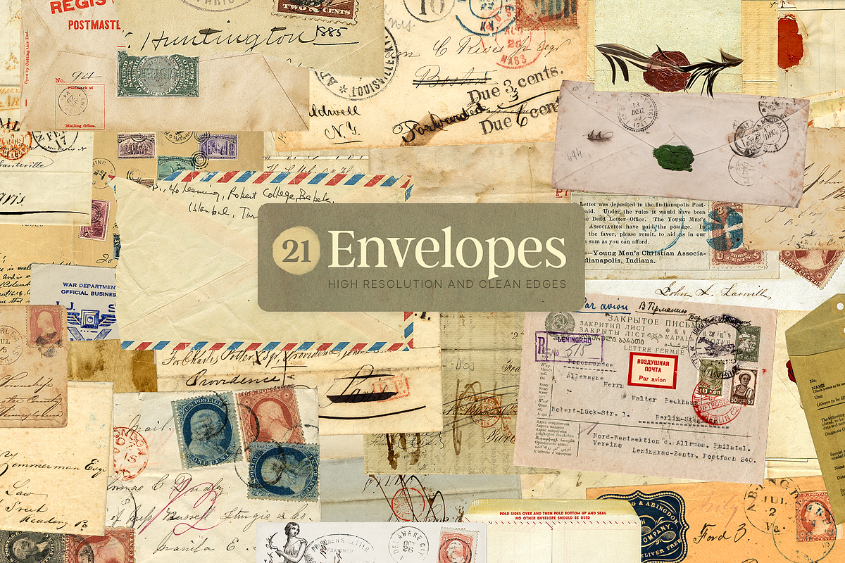 (170) Vintage Ephemera Paper Pack, an Object Graphic by The Ephemera Mercadito (Photo 3 of 8)