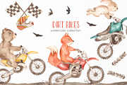 Transport bundle partIII watercolor, a Decorative Illustration by Marina Ermakova (Thumbnail 2 of 29)