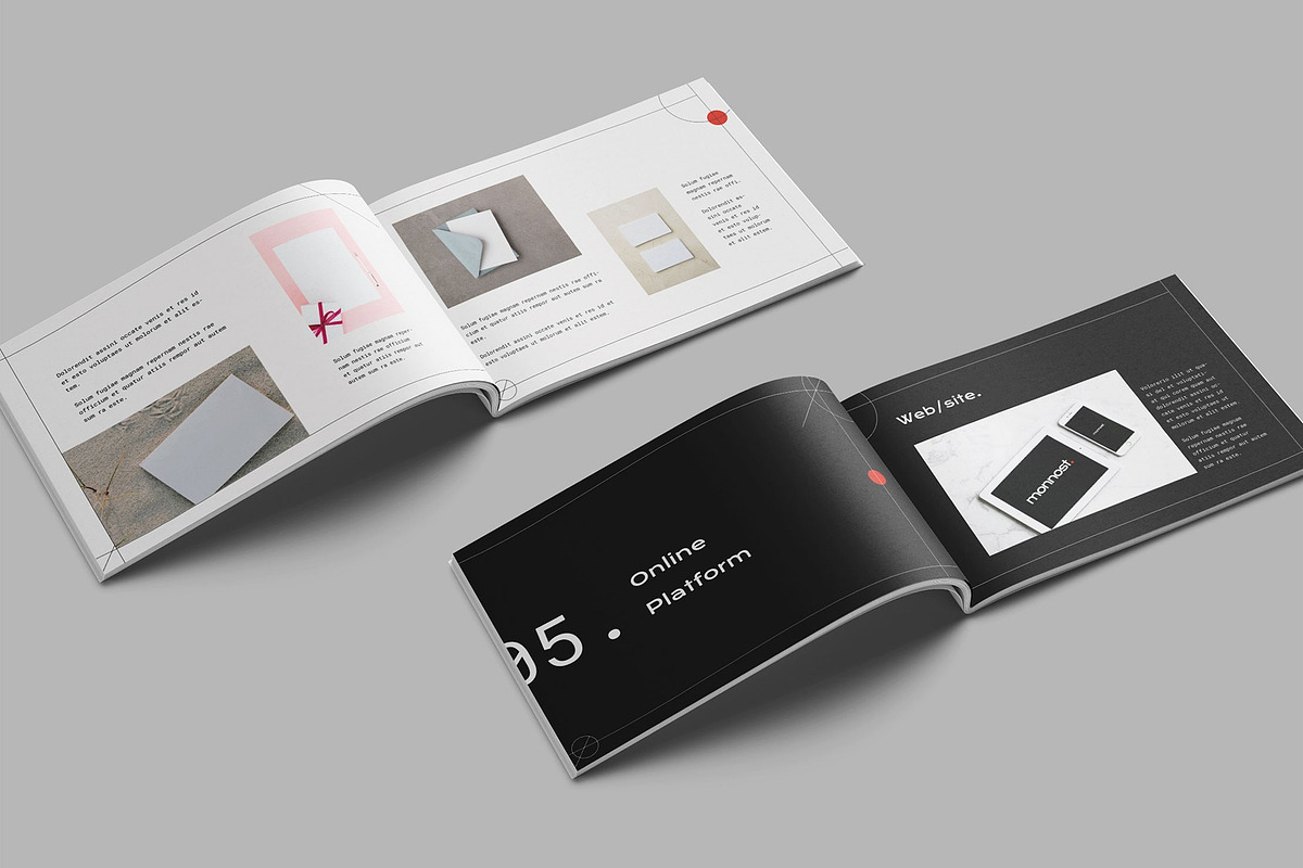 Brand Guidelines Template - Monnost, a Brochure Template by fakhroo (Photo 8 of 11)