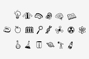 Science Doodle Illustration Element, an Object Graphic by SLAB! Design (Thumbnail 2 of 2)