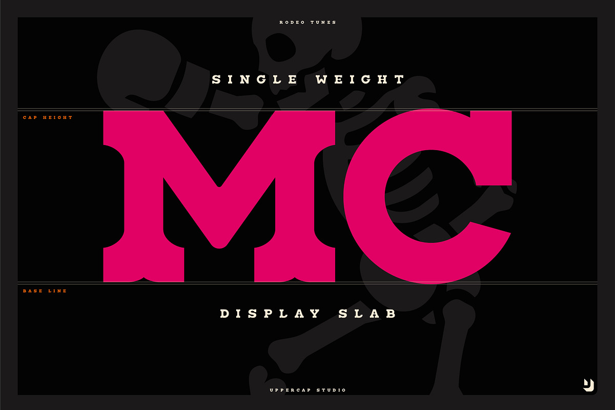 Rodeo Tunes - Western Slab Serif, a Slab Serif Font by UppercapType (Photo 9 of 21)