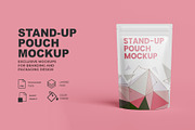 Stand-up Pouch Mockup, a Product Mockup by Mockupfit (Thumbnail 1 of 3)