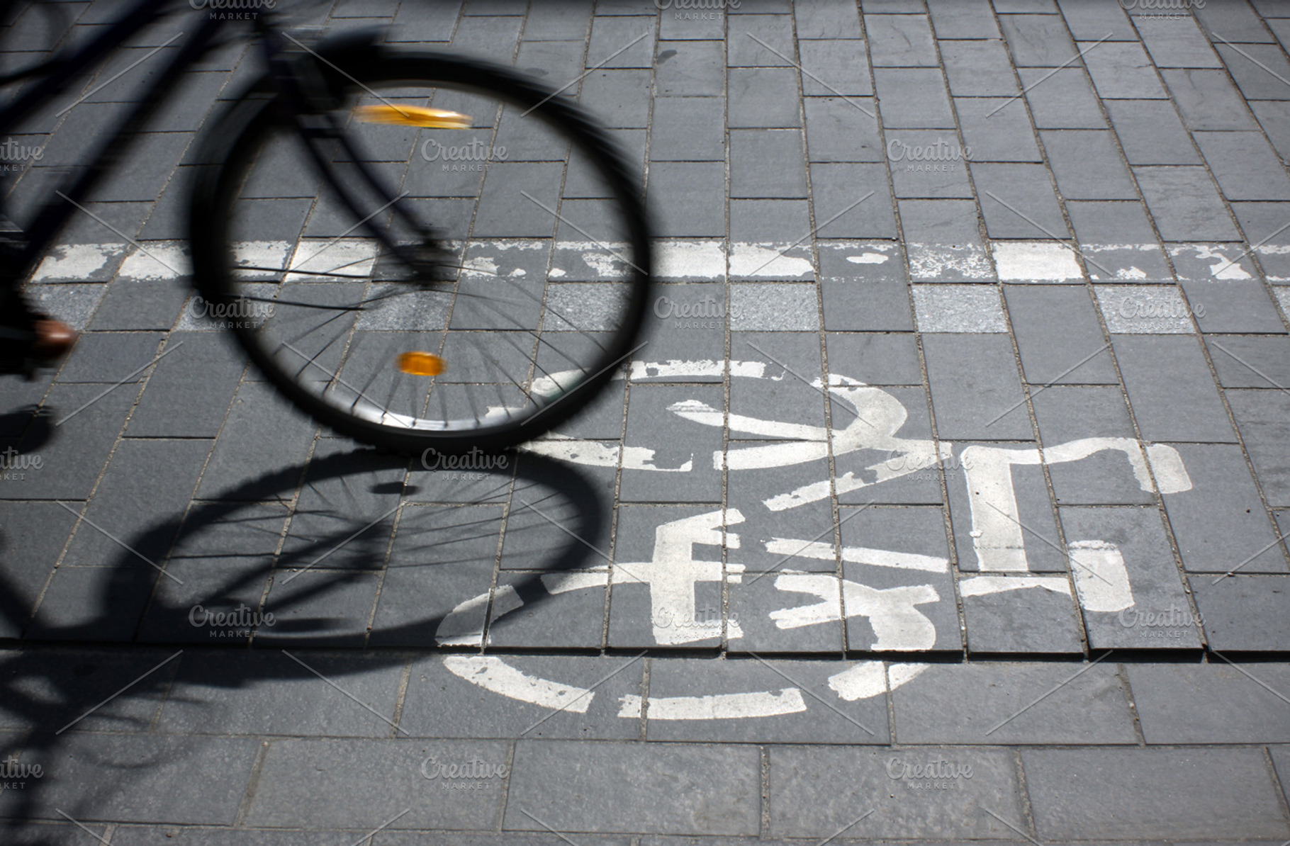 Bicycle route, a Transportation Photo by BOOCYS