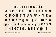 Lekase - Modern Font, a Sans Serif Font by Viswal Studio (Thumbnail 6 of 6)