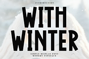 With Winter, a Script Font by InermediaSTUDIO (Thumbnail 1 of 7)