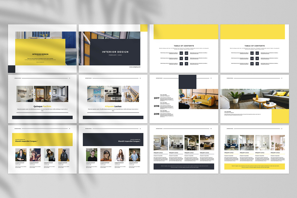 Multipurpose Clean Brochure, a Brochure Template by ShapShapy (Photo 3 of 5)