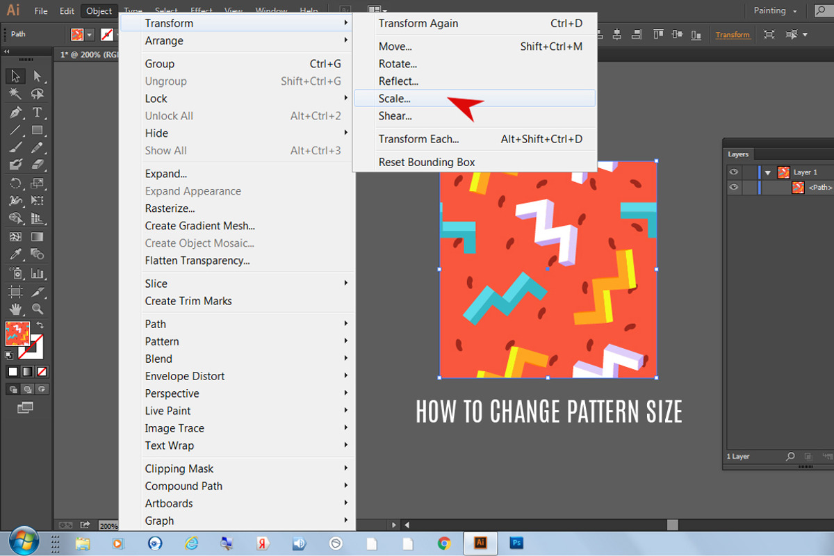 45 geometric patterns, a Pattern Graphic by ComelyPics Shop (Photo 10 of 11)