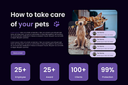 Agency Pet - Landing Page Kit, a Landing Page Template by Website Template (Thumbnail 3 of 3)