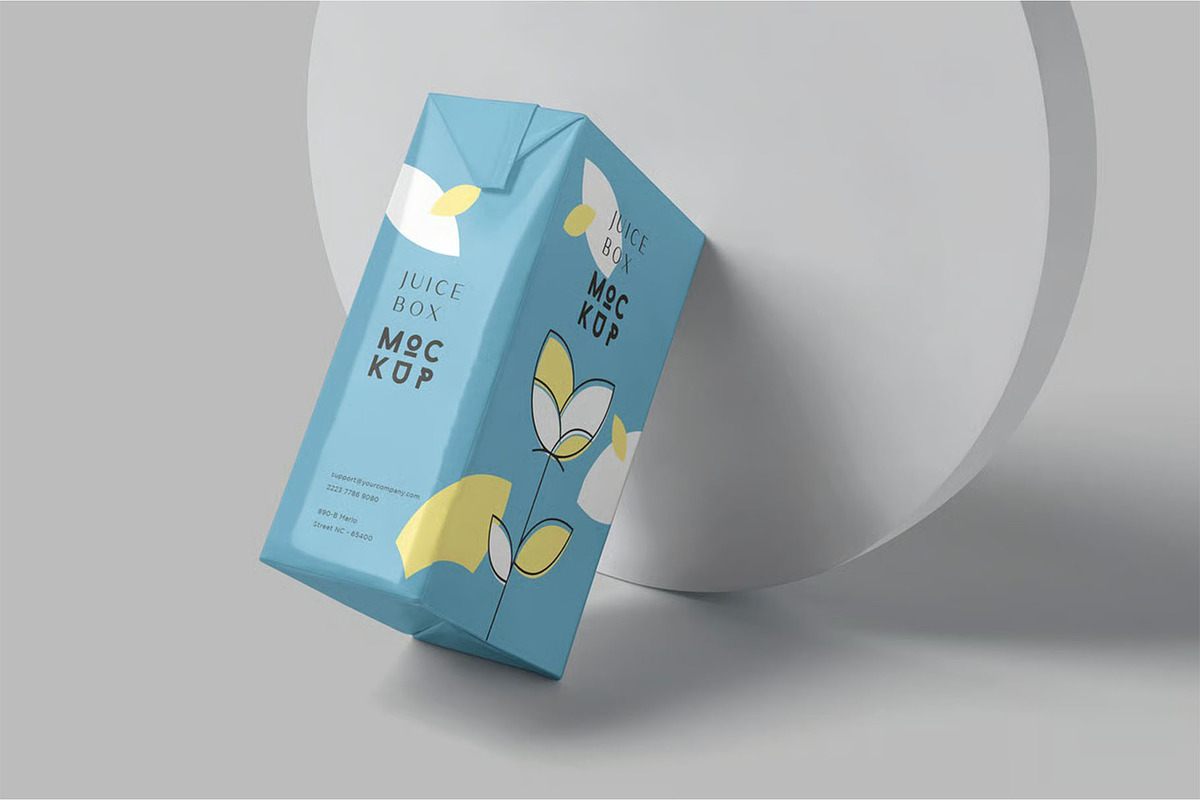 Juice Box Mockups, a Product Mockup by megostudi0 (Photo 6 of 6)