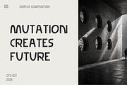 Mutograph Futuristic Display Font, a Sans Serif Font by Oktyabr (Thumbnail 6 of 13)