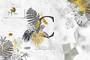 Tropical gold, a Decorative Illustration by handsketched (Thumbnail 1 of 15)