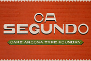 CA Segundo, a Sans Serif Font by Cape Arcona Type Foundry (Thumbnail 1 of 5)