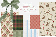 Old Winter Atelier Christmas Paper, a Background Graphic by Muse Artist (Thumbnail 9 of 13)