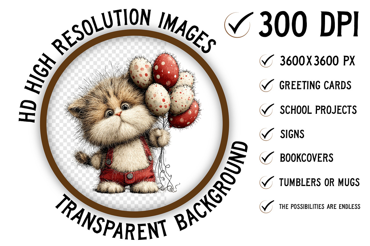 Whimsical Easter Animals Clipart, an Illustration by Craft Nest (Photo 2 of 11)