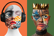 The Face Collage, an Object Graphic by Graphicdome (Thumbnail 11 of 21)