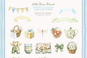 Little Farm Friends Collection, a Seasonal Illustration by PeDe Designs (Thumbnail 5 of 15)