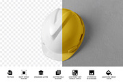 Hard Hat Mockup, a Product Mockup by PixelVoyager (Thumbnail 2 of 7)