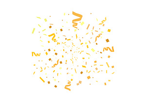 Confetti explosion., an Illustration by Tanysl